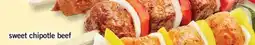Fortinos SWEET CHIPOTLE BEEF KEBOBS offer