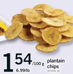 Fortinos PLANTAIN CHIPS offer
