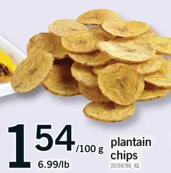 Fortinos PLANTAIN CHIPS offer