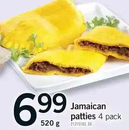 Fortinos JAMAICAN PATTIES, 520 G offer
