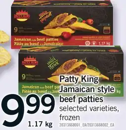 Fortinos PATTY KING JAMAICAN STYLE BEEF PATTIES offer