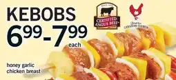 Fortinos KEBOBS HONEY GARLIC CHICKEN BREAST offer