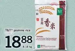 Fortinos T&T JASMINE RICE offer