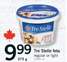 Fortinos TRE STELLE FETA offer
