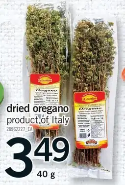 Fortinos DRIED OREGANO offer