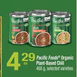 Fortinos PACIFIC FOODS ORGANIC PLANT-BASED CHILI offer