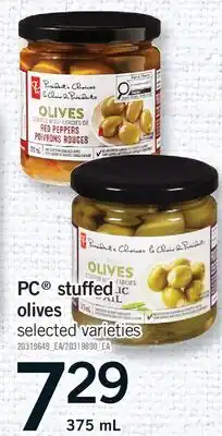Fortinos PC STUFFED OLIVES offer