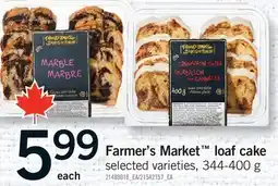 Fortinos FARMER'S MARKET LOAF CAKE offer