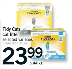 Fortinos TIDY CATS CAT LITTER offer
