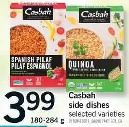 Fortinos CASBAH SIDE DISHES offer