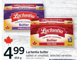 Fortinos LACTANTIA BUTTER offer