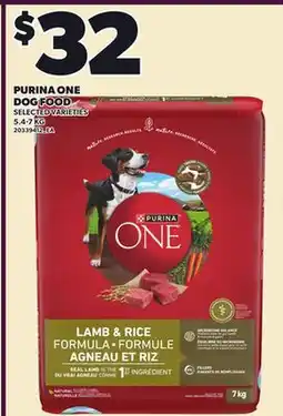 Loblaws PURINA ONE DOG FOOD offer