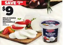Loblaws BELLA CASARA BUFFALO MOZZARELLA offer
