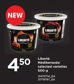 Loblaws LIBERTÉ MÉDITERRANÉE offer