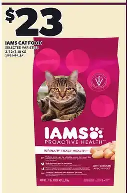 Loblaws IAMS CAT FOOD, 2.72/3 offer
