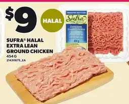 Loblaws SUFRA HALAL EXTRA LEAN GROUND CHICKEN offer