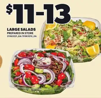 Loblaws LARGE SALADS offer