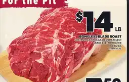 Loblaws BONELESS BLADE ROAST offer