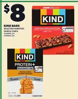 Loblaws KIND BARS, 5X40 G/240 G offer