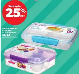 Loblaws SISTEMA FOOD STORAGE offer