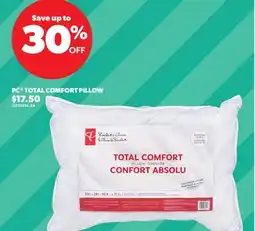 Loblaws PC TOTAL COMFORT PILLOW offer