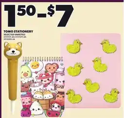 Loblaws TOMO STATIONERY offer