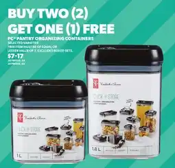 Loblaws PC PANTRY ORGANIZING CONTAINERS offer