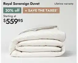 Linen Chest Royal Sovereign Duvet offer