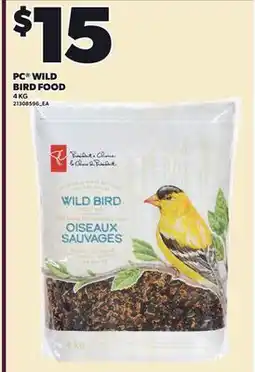 Loblaws PC WILD BIRD FOOD offer