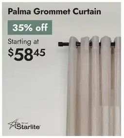 Linen Chest Palma Grommet Curtain offer