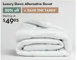 Linen Chest Luxury Down Alternative Duvet offer