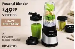 Linen Chest RICARDO Personal Blender offer