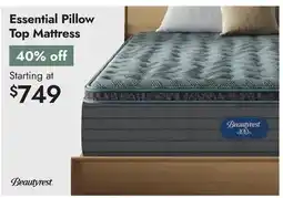 Linen Chest Essential Pillow Top Mattress offer