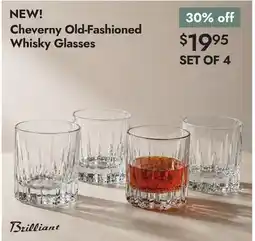 Linen Chest Cheverny Old-Fashioned Whisky Glasses offer