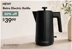 Linen Chest Retro Electric Kettle offer