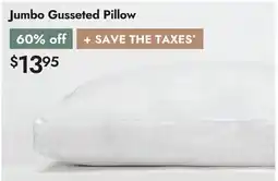 Linen Chest Jumbo Gusseted Pillow offer