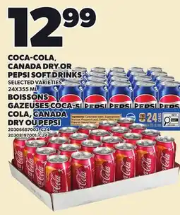 Independent Grocer COCA-COLA, CANADA DRY OR PEPSI SOFT DRINKS offer