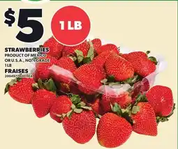 Independent Grocer STRAWBERRIES, 1 LB offer