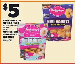 Independent Grocer HEAT AND TOSS MINI DONUTS offer
