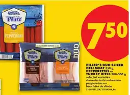 No Frills PILLER'S DUO SLICED DELI MEAT 350 g, PEPPERETTES or TURKEY BITES offer