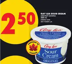 No Frills GAY LEA SOUR CREAM offer