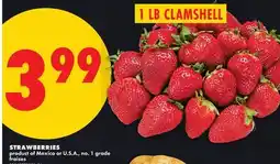 No Frills STRAWBERRIES, 1 LB CLAMSHELL offer