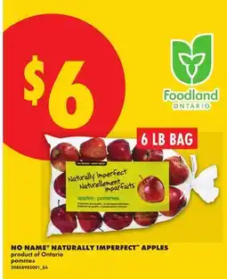 No Frills NO NAME NATURALLY IMPERFECT APPLES, 6 LB BAG offer