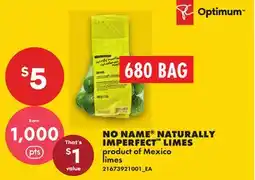 No Frills NO NAME NATURALLY IMPERFECT LIMES, 680 bag offer