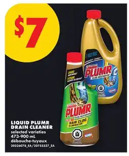 No Frills LIQUID PLUMR DRAIN CLEANER offer