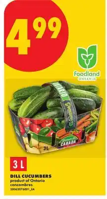 No Frills DILL CUCUMBERS offer
