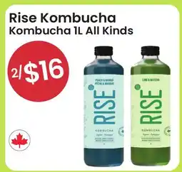Healthy Planet Rise Kombucha offer