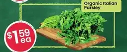 Healthy Planet Organic Italian Parsley offer
