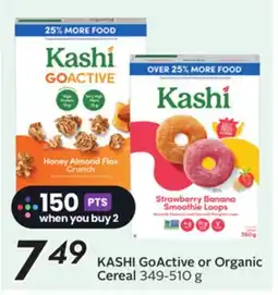 Sobeys GoActive or Organic Cereal offer