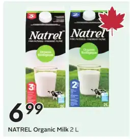 Sobeys Organic Milk offer